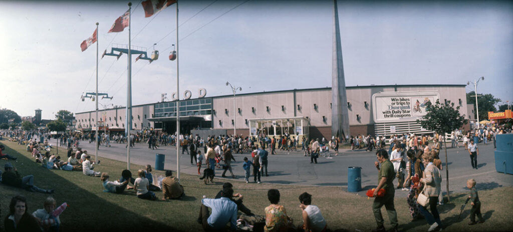 Food Building Panorama, ca. 1960’s – CNE Heritage