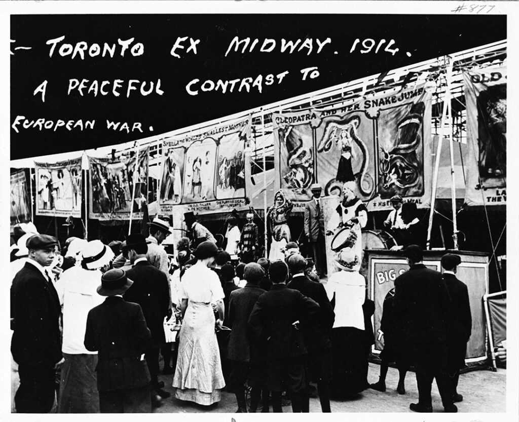 CNE Midway in 1914 – CNE Heritage